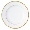 Petite assiette plate liseré doré – Image 2