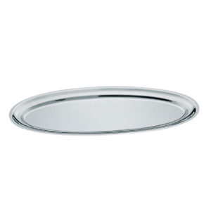 Plateau ovale inox 60cm