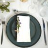 Assiette pearl bleu – Image 2